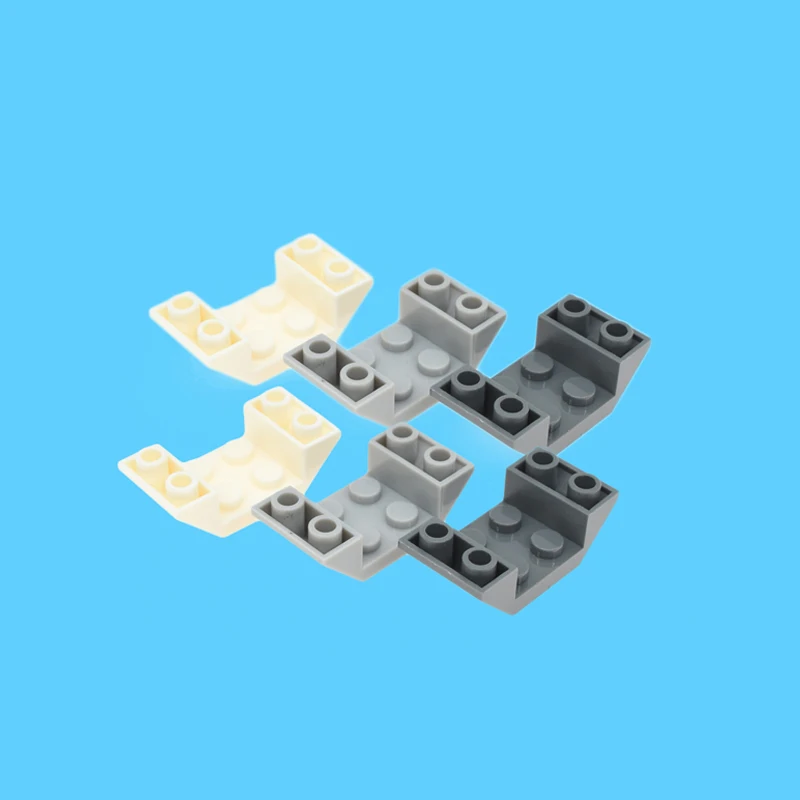 20 шт./лот Technic Наклонный перевернутый 45 градусов 4x2 двойные части для строительных