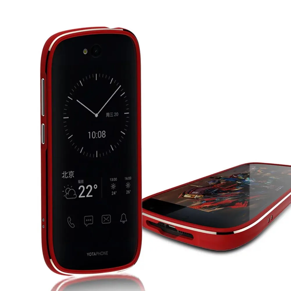 Yota phone 2 Чехол Yotaphone 2 металлическая рамка высококачественный алюминиевый бампер защитный чехол для Yota YotaPhone 2 чехол+ ремешок
