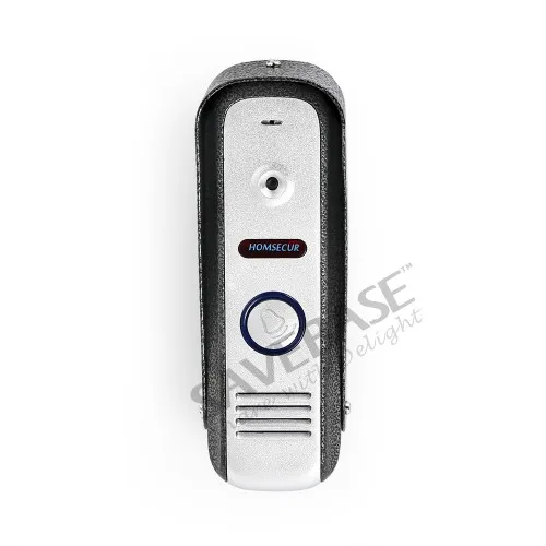 Видеодомофон HOMSECUR 4 провода 7 дюймов домофон с сенсорным экраном монитор IP65