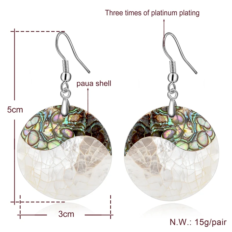 Женские серьги капельки в ретро стиле круглые ручной работы сер170045|earrings for|earrings for