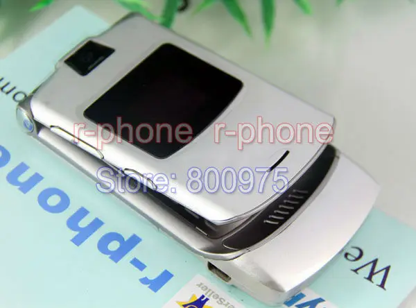 Refusbiehd оригинальная Motorola Razr V3 мобильный телефон разблокирован 2G GSM разблокирована