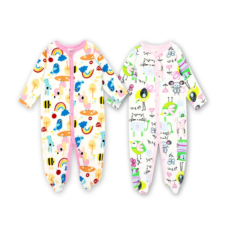 Детский комбинезон из 100% хлопка 2/3 шт./партия Одежда для новорожденных мальчиков