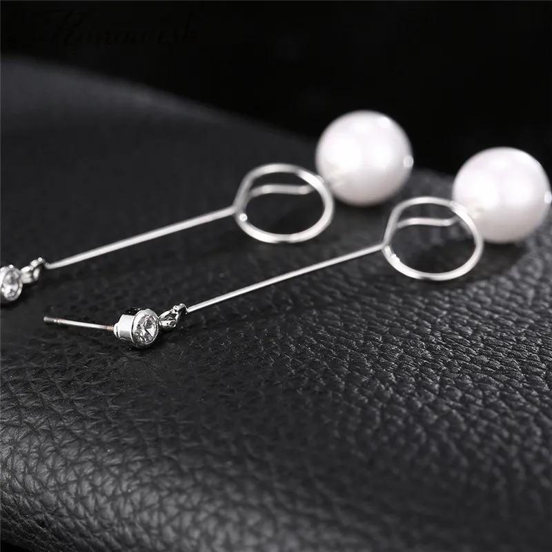 Monowish уникальный Дизайн имитация жемчуга длинные Серьги Интимные аксессуары|long