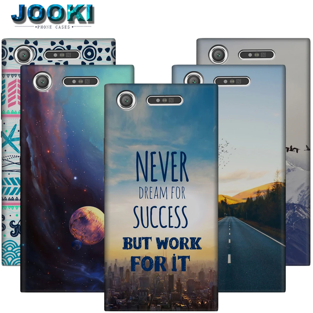 3D Матовый персонализированный DIY чехол для задней крышки Sony Xperia Z3 Z4 Z5 Z5P XZ premium XZ1