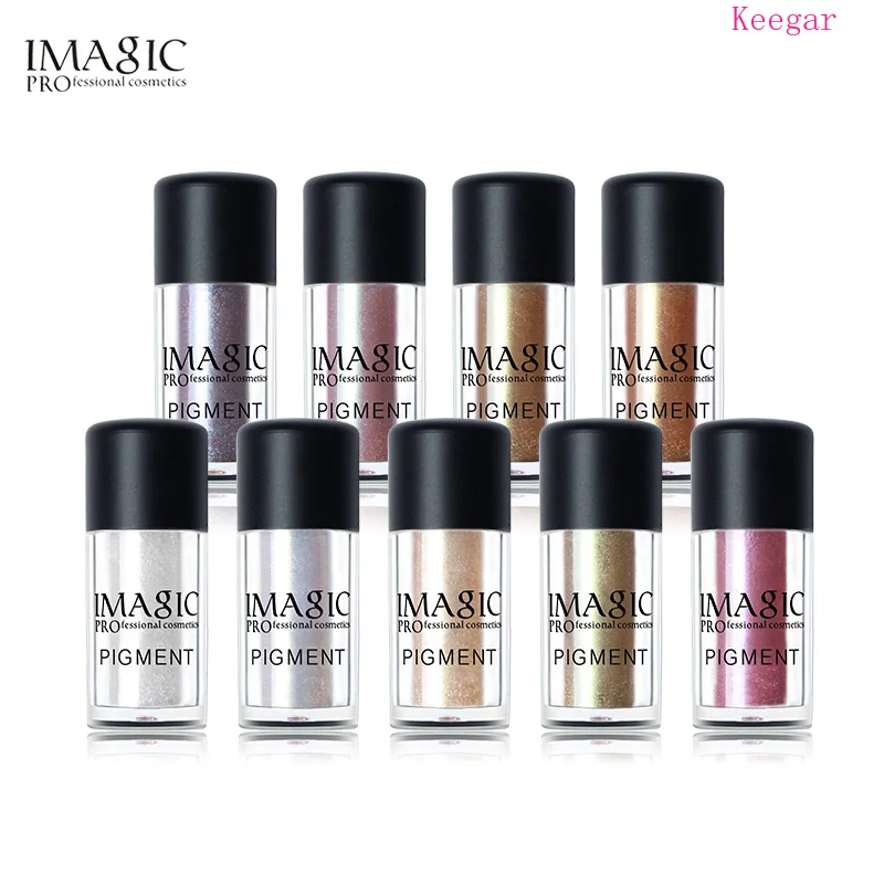 IMAGIC 9 видов цветов Палитра теней с блестками пигментные тени для век макияж