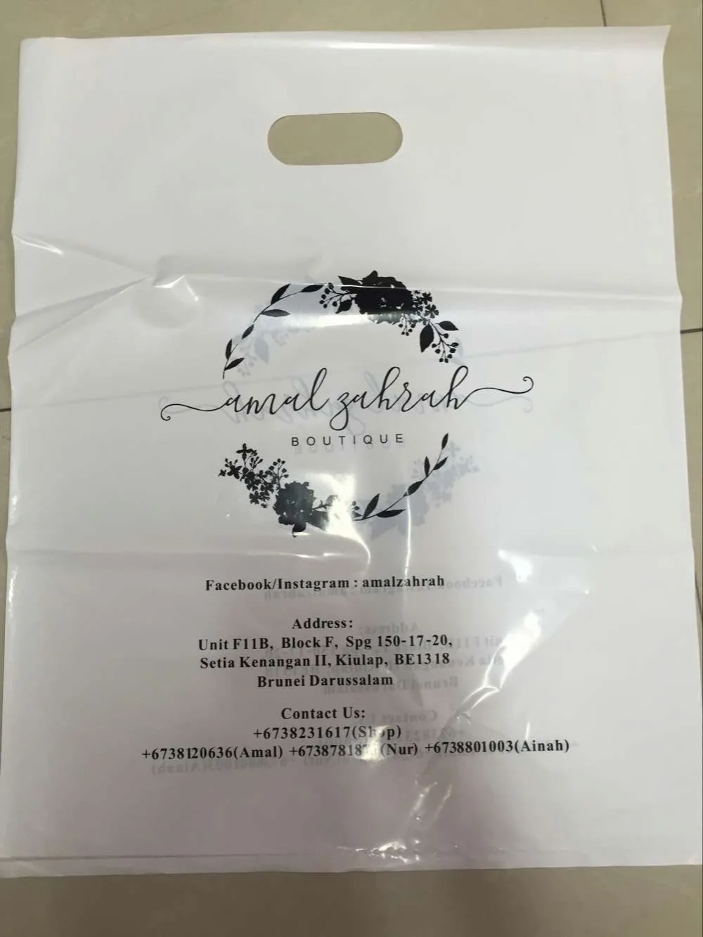 500 шт. пластиковые пакеты для упаковки волос с напечатанным логотипом Размер 11 8 *