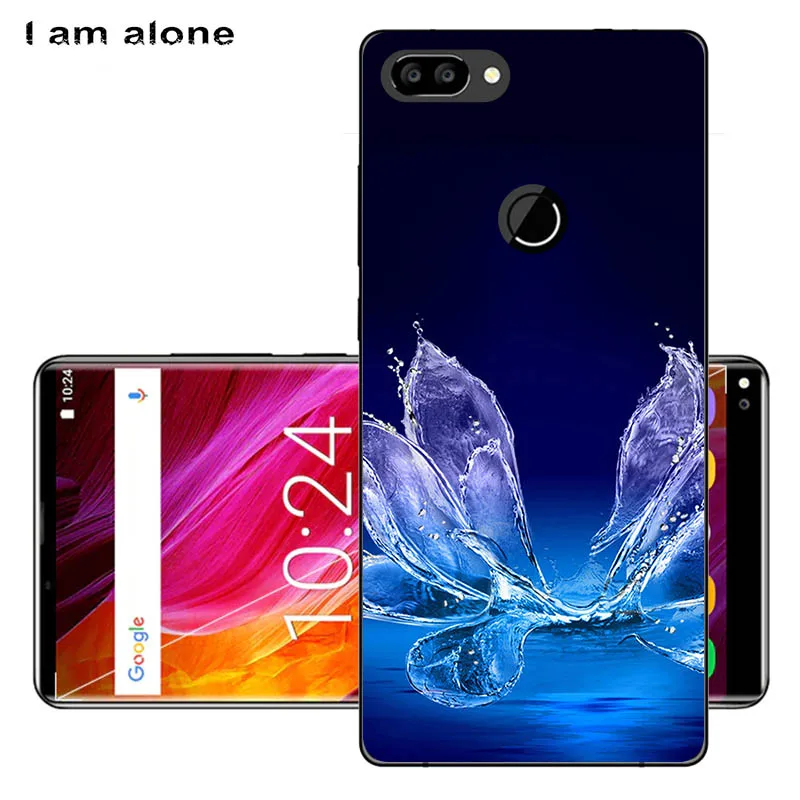Solf TPU H17 Я только телефон чехлы для Oukitel Mix 2 5,99 дюймов Мягкий ТПУ модные милые Цвет Краски мобильного для Oukitel Mix 2 пакета(ов - Цвет: Solf TPU H17