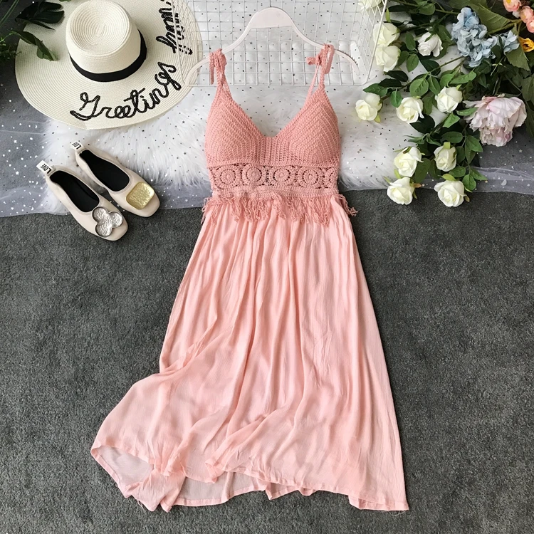 2019 новые модные женские платья летнее платье с высокой талией v образным вырезом