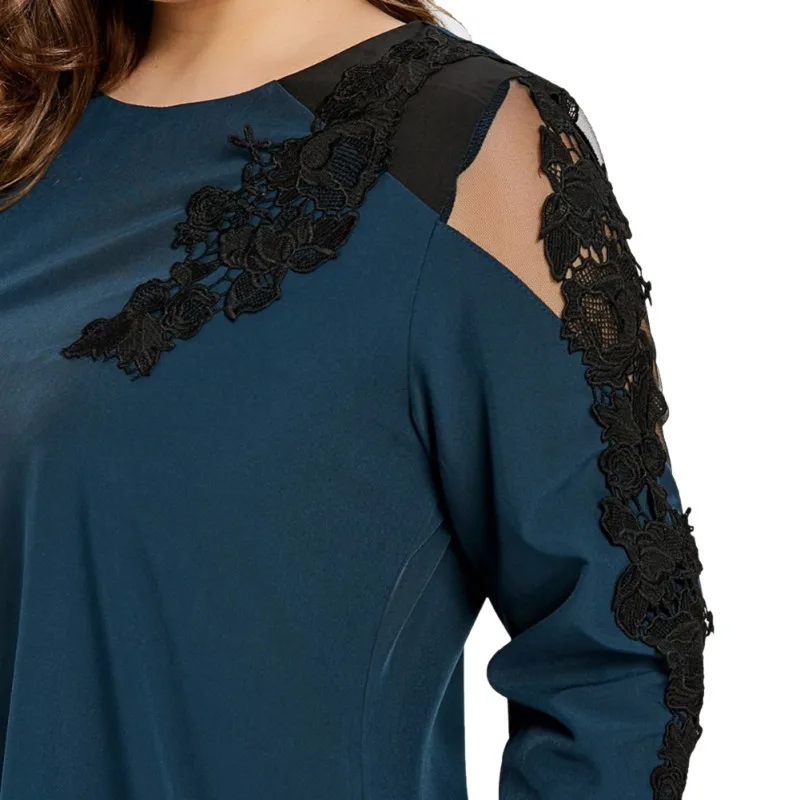 Летнее платье большого размера 5XL 6XL свободное для женщин кружевное вечернее