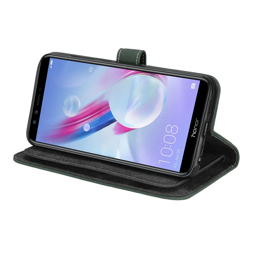 Магнитный чехол с откидной крышкой для Huawei Honor 6A 6C Pro 7S 7X 8 8X 9 9i 10 Lite Play Case матовый из