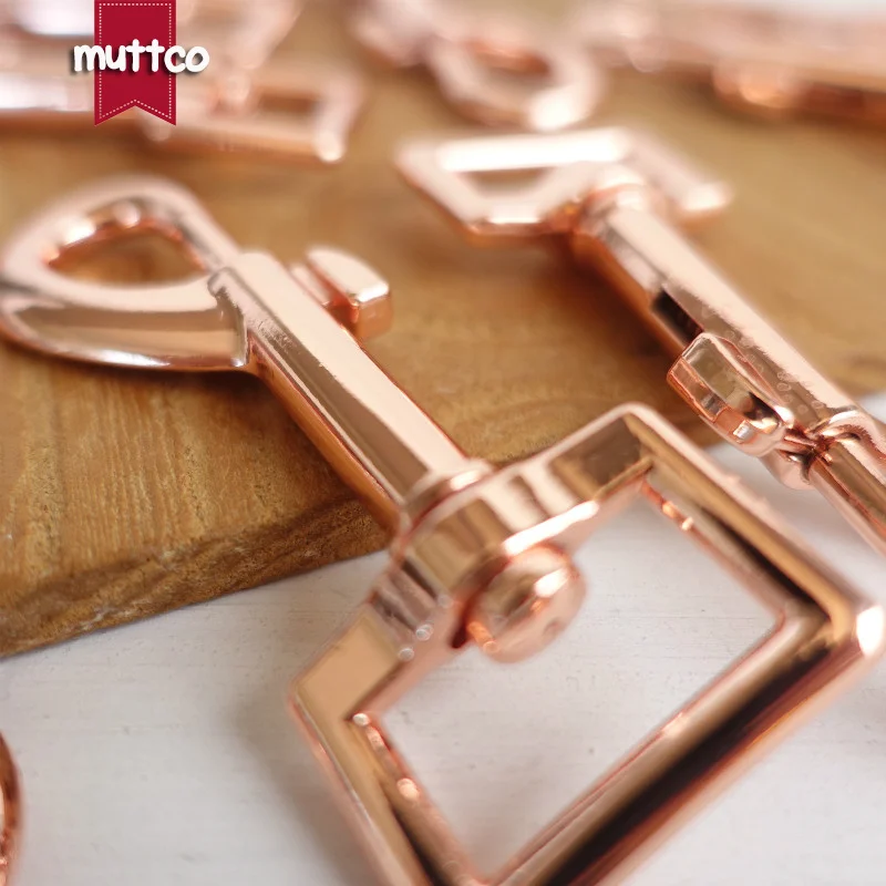 DIY поводок для собак розничная продажа Экологически чистый розовый Золотой 20 мм