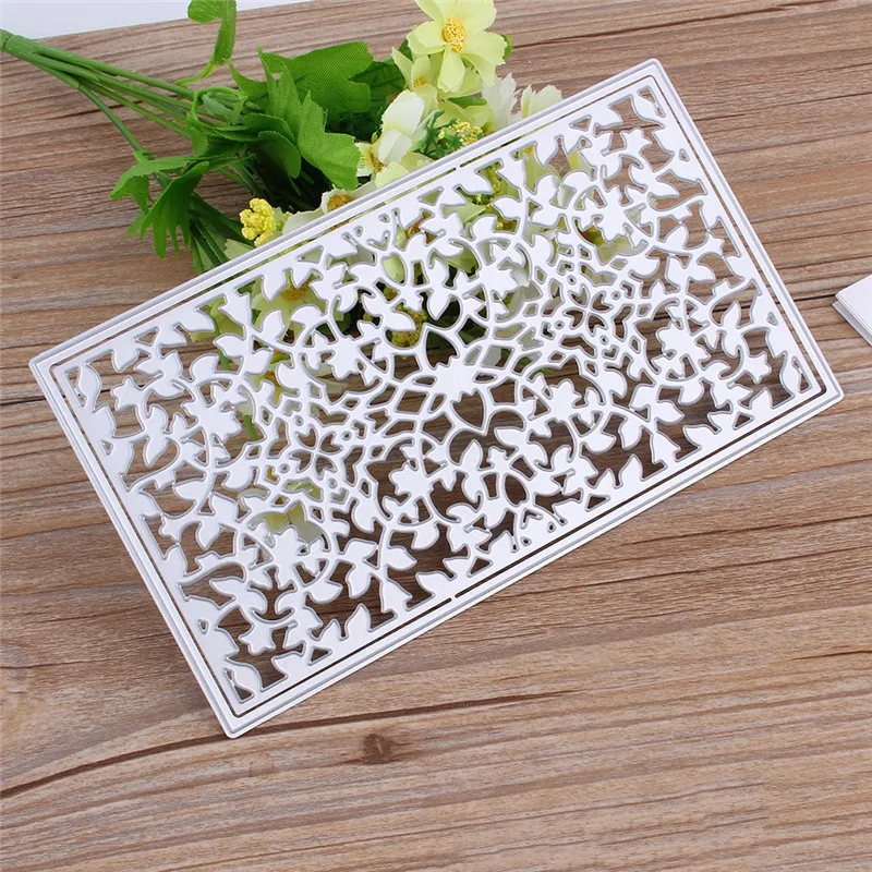 Рамки для карт металлические Вырубные штампы рождественские трафареты сделай