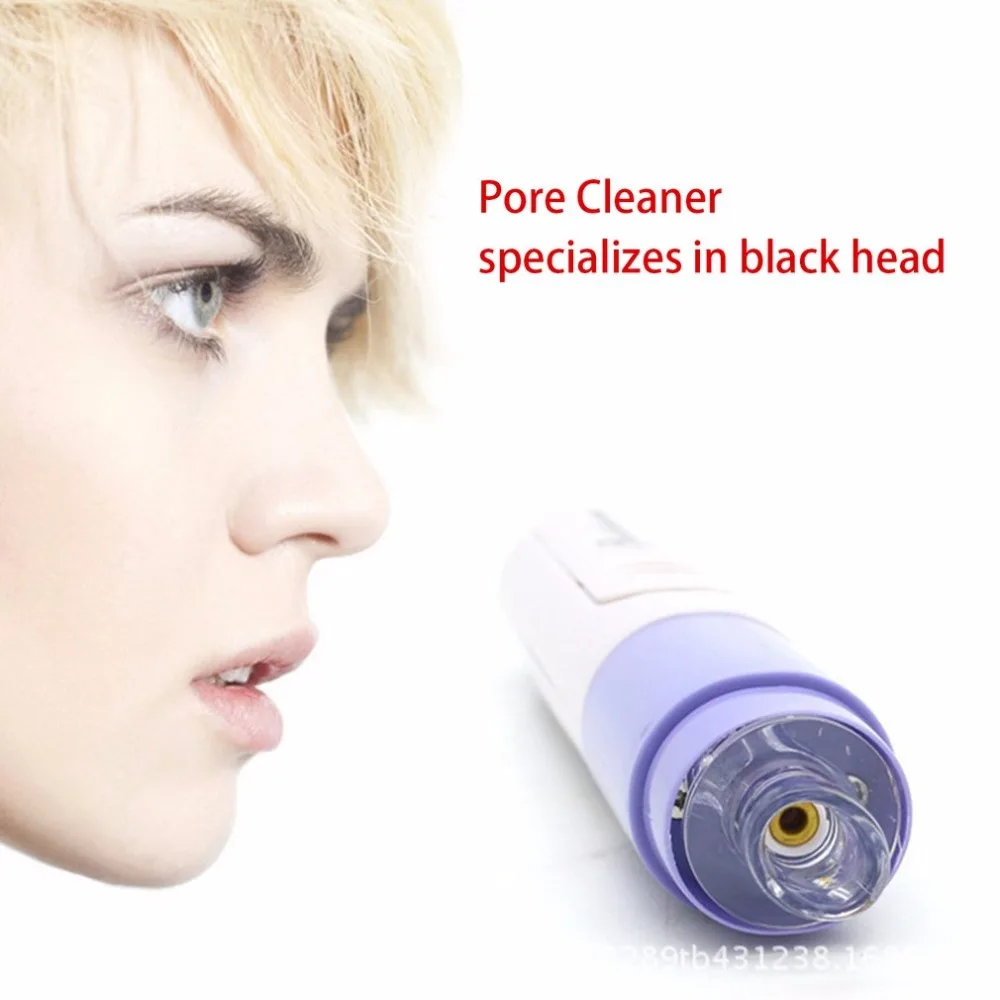 Mini Portable Blackhead Remover Tool Vacuum Extractor Acne Suction Exfoliating Pore Cleanser Beauty Instrument | Красота и здоровье