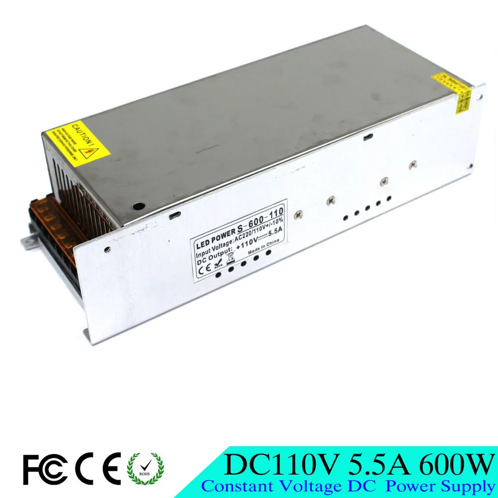 Профессиональсветодиодный Светодиодная лампа DC110V 5.5A 600W стандарта 110V 220V для