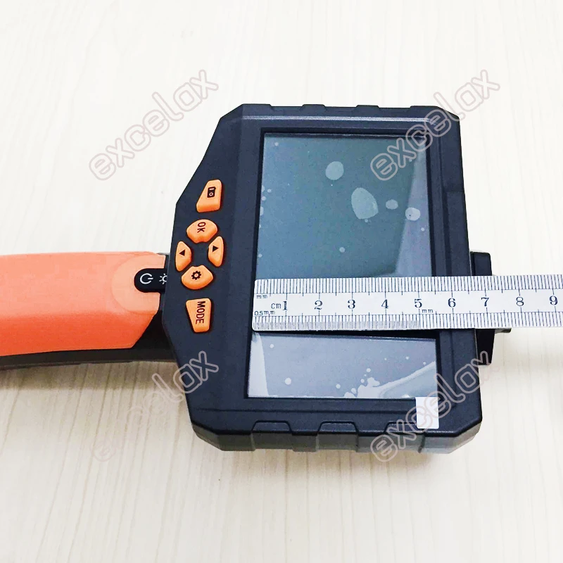 720P 4," lcd 3,9 мм 5,5 мм 7,6 мм 8 мм ручная камера для осмотра Труб Бороскоп светодиодный фонарик эндоскоп