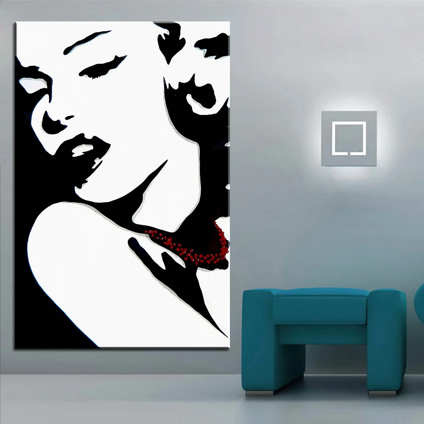 Большая картина маслом звезда искусство на стену для гостиной без рамки | Дом и