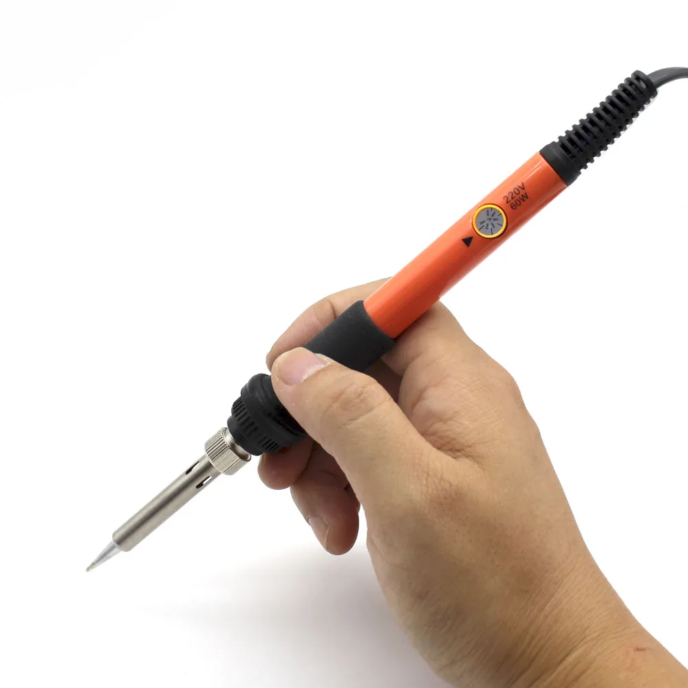 220 В 60 Вт Электрический паяльник ручной сварки ремонтный Инструмент Регулируемая