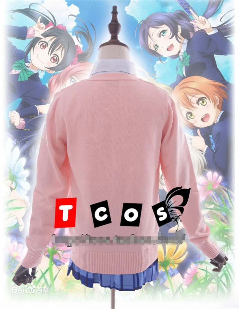 Love Live/Школьная форма для всех членов Nico Eli Gem Kotori Kousaka Umi Nozomi студенческий