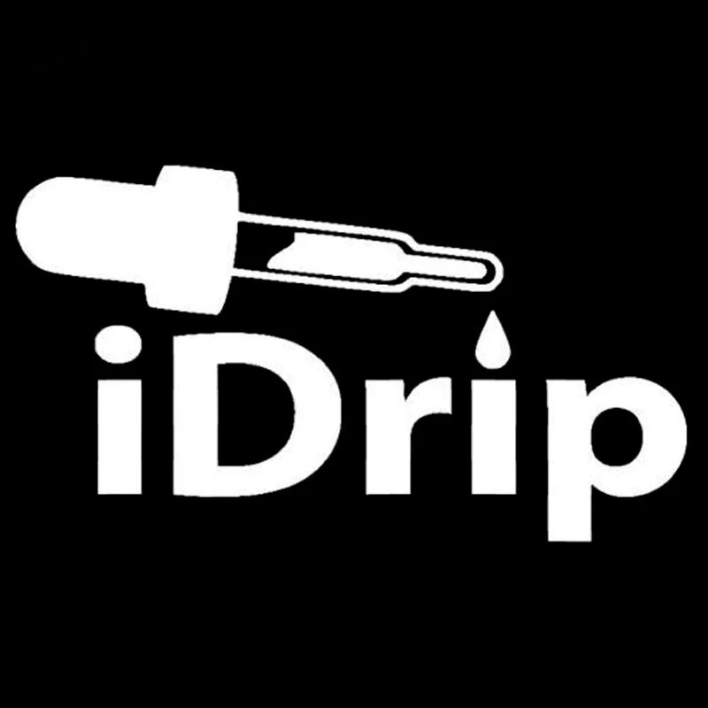 17 8 см * 10 Idrip Наклейка Виниловая наклейка смешной вейп капельный облако