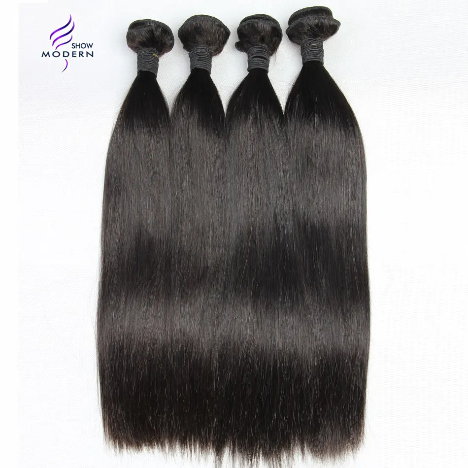 Волнистые волосы Remy 100% натуральные прямые черные крашеные и отбеленные