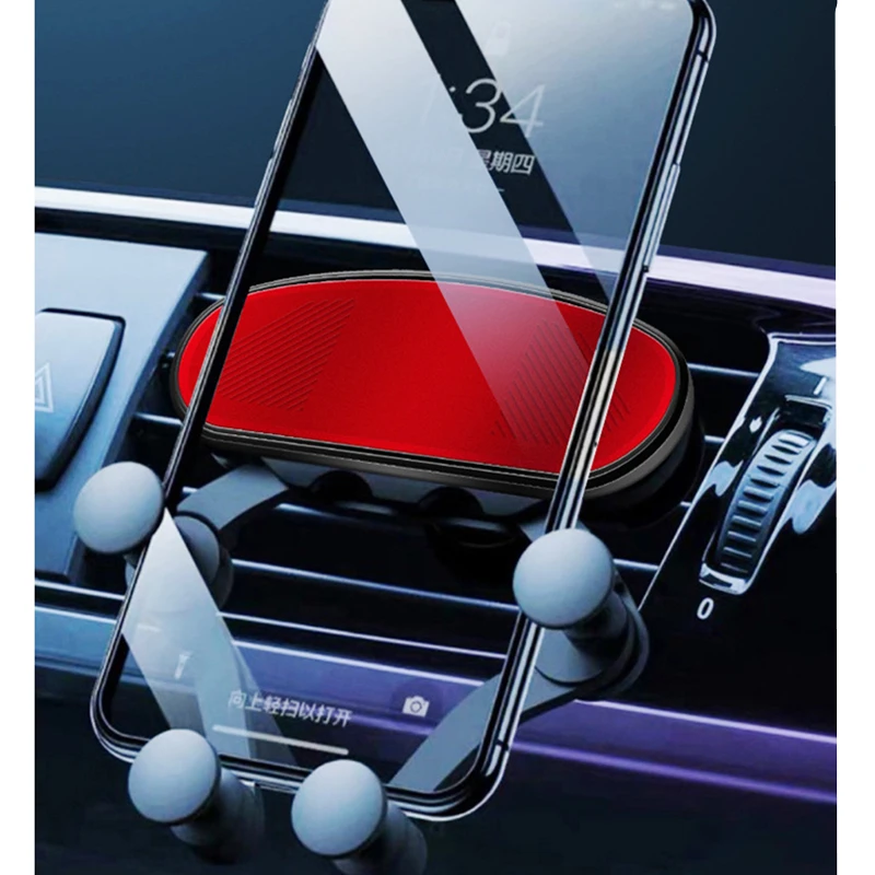 Автомобильный держатель телефона Подставка для смартфона Voiture автомобильный Мобильный держатель для вентиляции Автомобильный держатель для брекетов