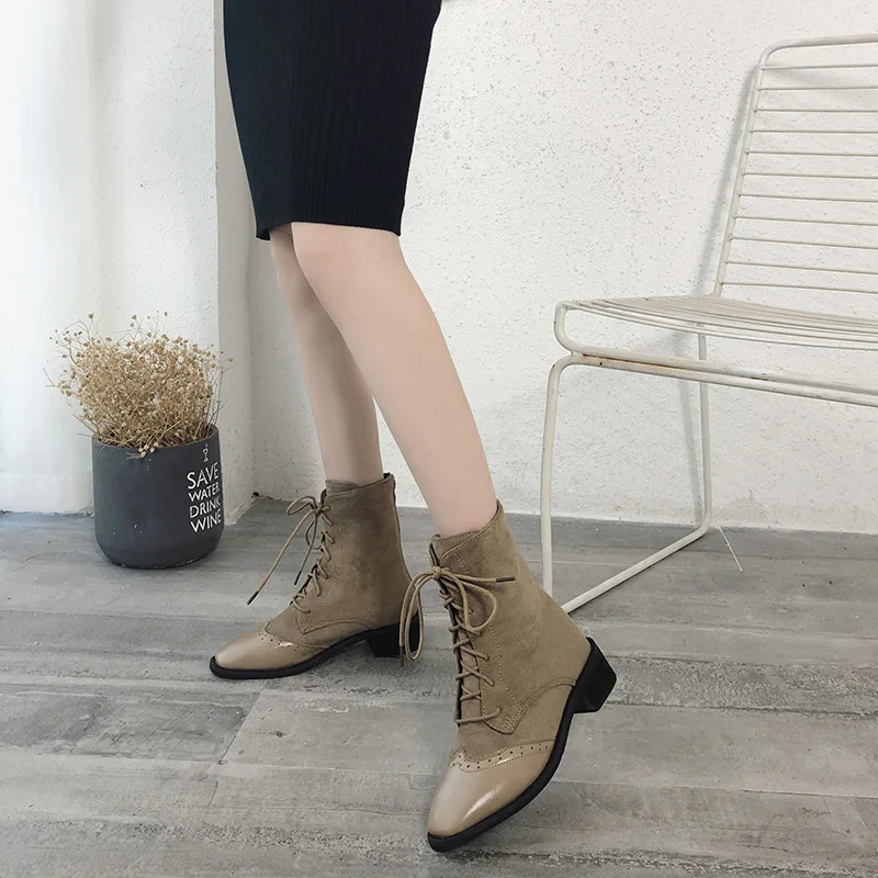 Замшевые и из лакированной кожи в стиле пэчворк обувь Челси для женщин на