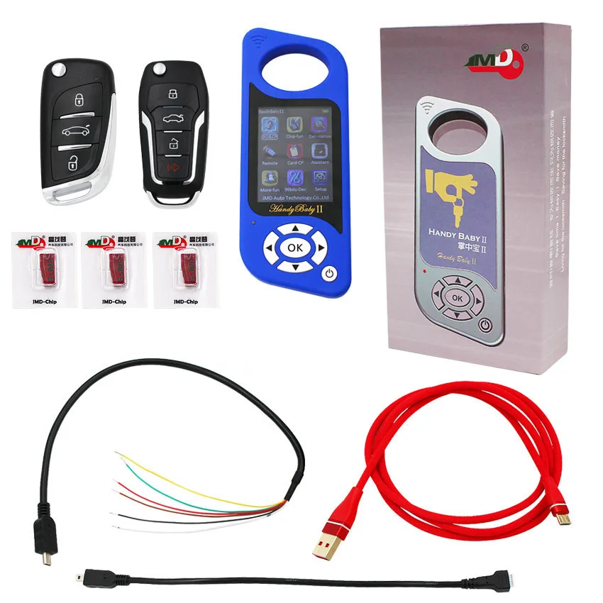 JMD Handy Baby II 2 Автомобильный ключ для 4D/46/48/G/47 чипов программатор на