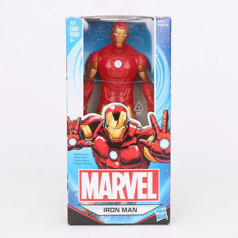 Игрушки Marvel, 15 см, Мстители, конечная игра, Фигурка Человека-паука, тнанос, Халк, Железный человек, Черная пантера, фигурки, Коллекционная модель - Цвет: ironman box