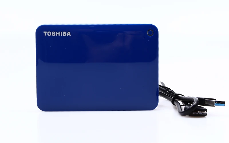 Toshiba Canvio ADVANCE подключения II 2," внешний жесткий диск 500G/1 ТБ/2 ТБ USB 3,0 HDD жесткий диск Настольный Ноутбук хранения Устройств HD - Цвет: Blue
