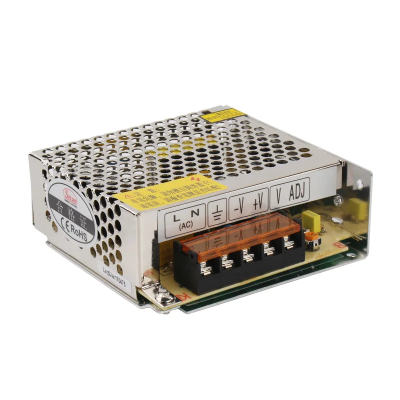 SMUN S 15 24 AC 100 240VAC to DC 24V 0.7A 15W Импульсный адаптер питания для светодиодной ленты|power up
