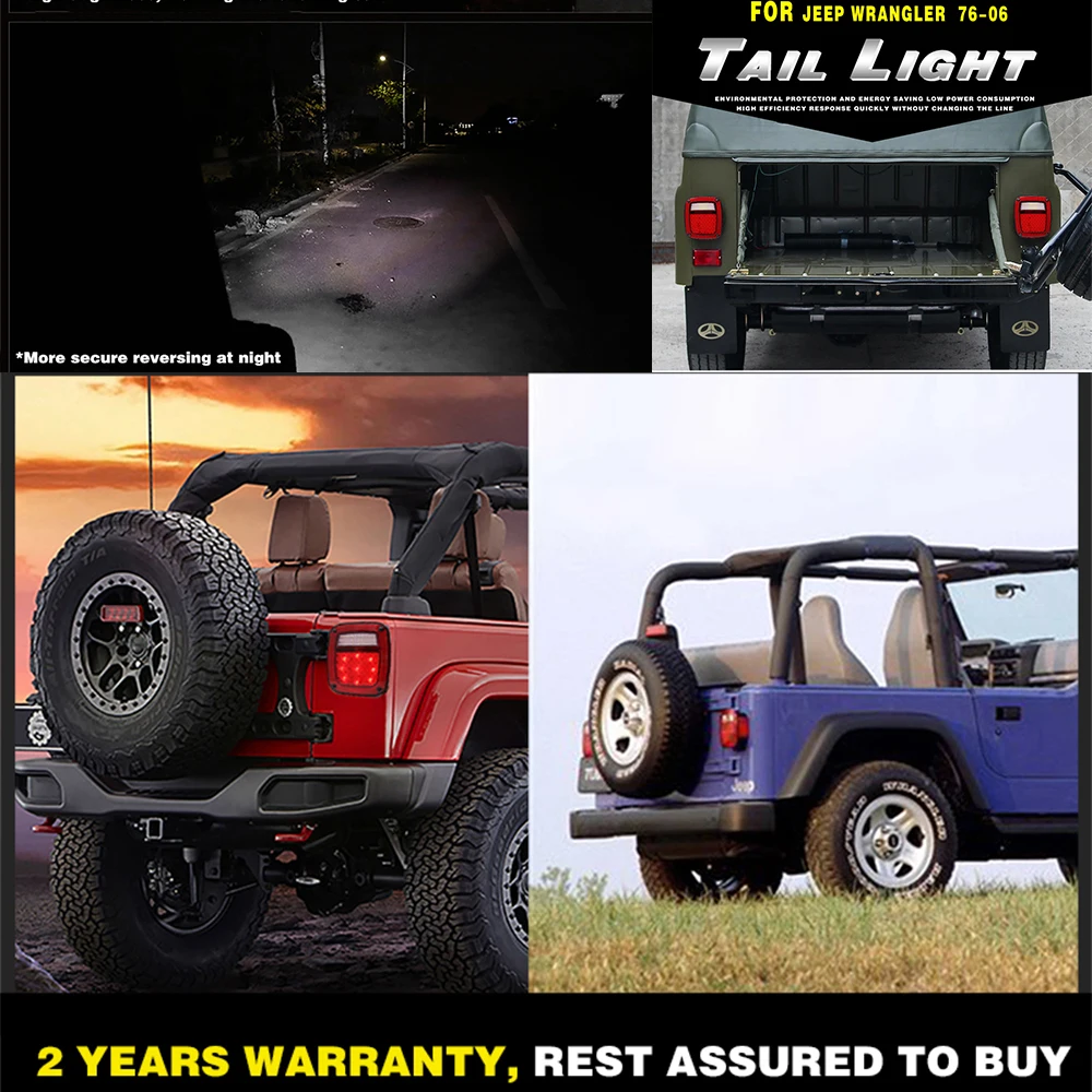 Светодиодные фонари CO LIGHT 24 Вт для Jeep Wrangler JK версия США светодиодный задний фонарь