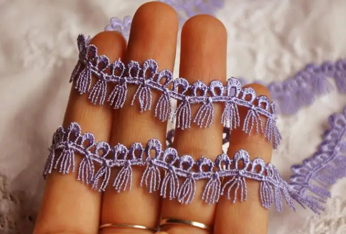 Аксессуары для одежды горячая Распродажа 6 метров фиолетовые