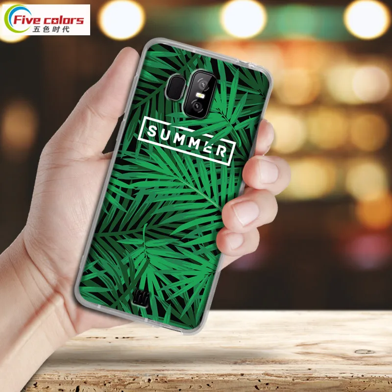 Роскошный мягкий ТПУ тонкий противоударный чехол для телефона Homtom S7 5
