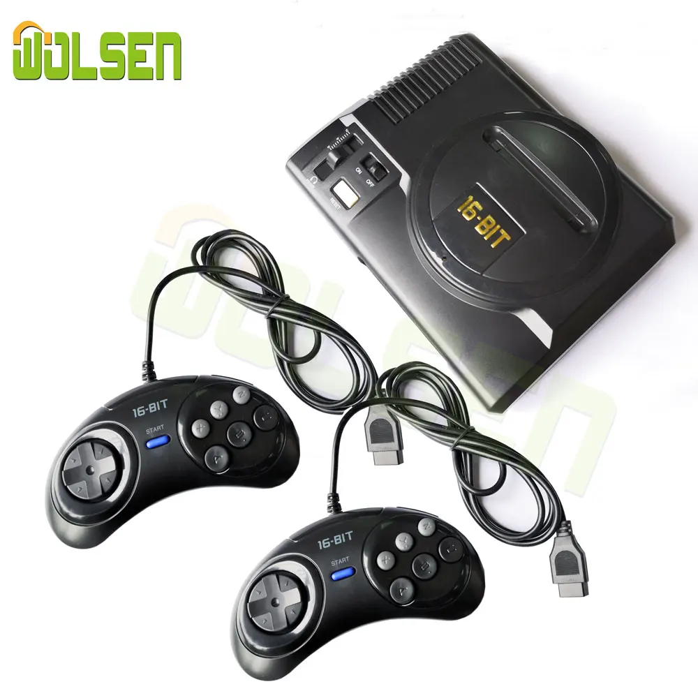 WOLSEN Dropship 16 бит Мини ТВ игровая консоль встроенный 208 игр AV выход|Игровые консоли| |