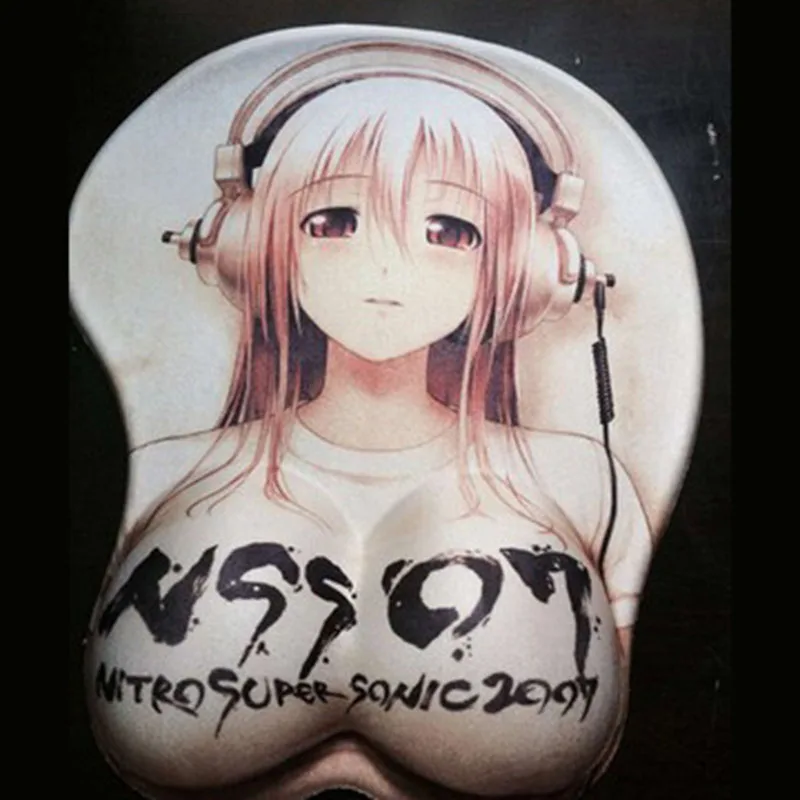 2017 новая версия японского аниме 3d коврик для мыши браслеты мультфильм Творческий