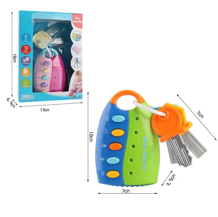 Детская игрушка музыкальный Автомобильный ключ вокальный умный пульт