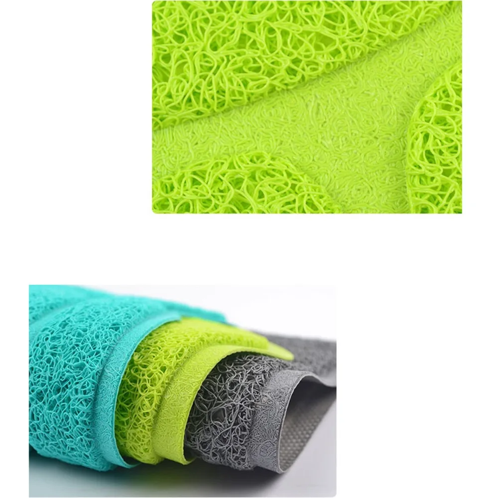 4 цвета коврик для кормления собак щенков кошек милая ПВХ кровать миска еды корма