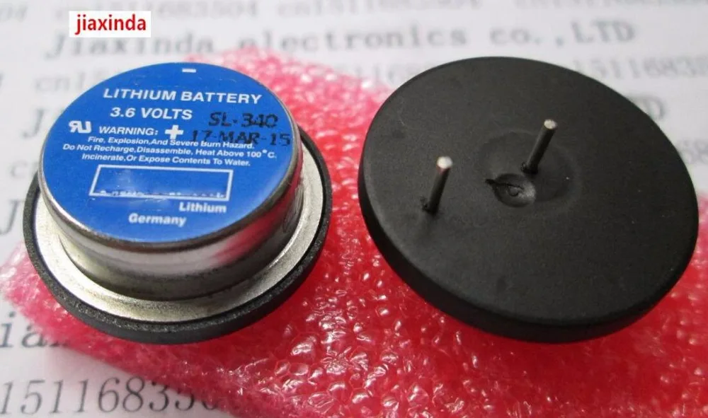 Jiaxinda HOT NEW SL 340 SL340 3 6 V 400mAh кнопка литиевая батарея li ion аккумулятор|lithium 3.6v battery|3.6v