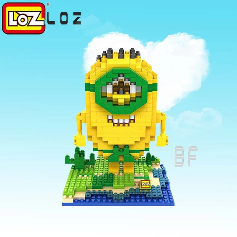 without box LOZ Hero серия DIY фигурки строительные блоки Dimond экшн-модель подарок на день рождения игрушки для детей мальчиков 9607 - Цвет: without box