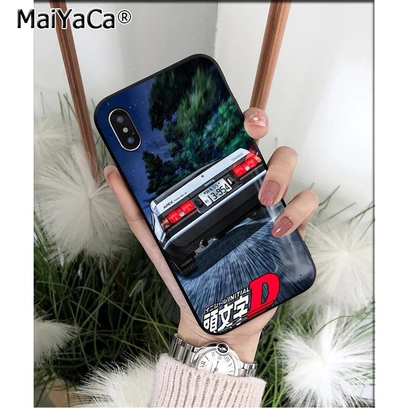A13 MaiYaCa D AE86 ТПУ мягкий черный чехол для телефона чехол для Apple iPhone 8 7 6 6S Plus X XS MAX 5 5S SE XR Чехол для мобильного телефона - Цвет: A13