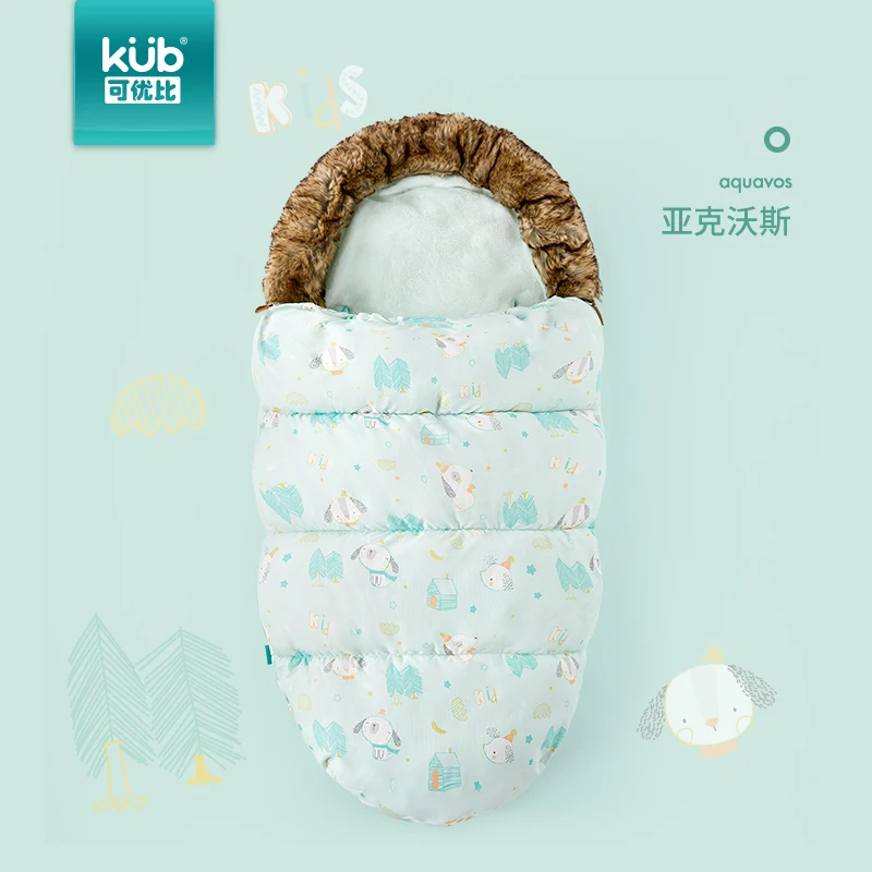 Kub baby cart спальный мешок детский для осени и зимы детское одеяло с защитой от