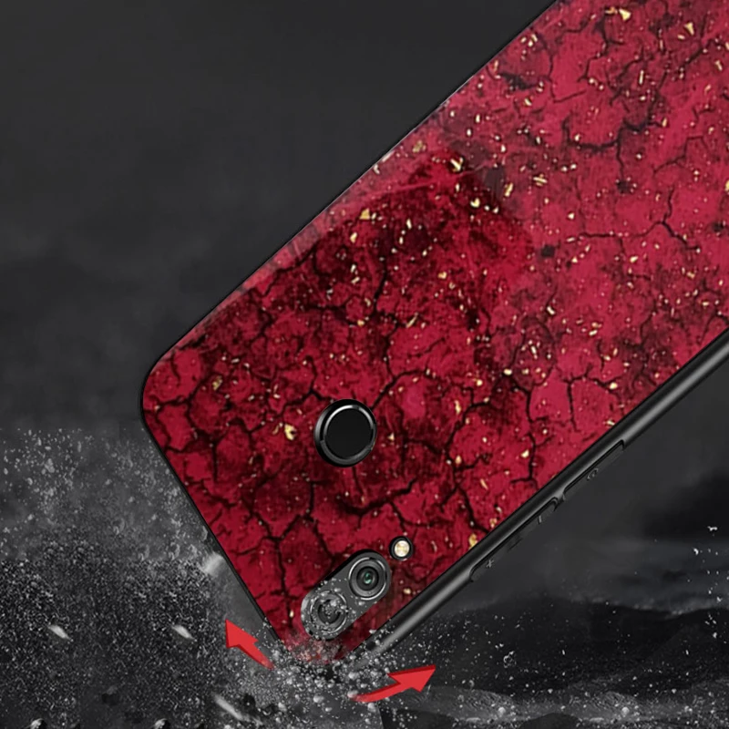 Чехол из золотой фольги для телефона huawei p20 lite p10 mate 20 pro nova 3 3i 20x чехол honor 8x max 9 10 10lite