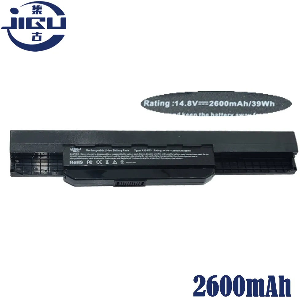 Аккумулятор для ноутбука JIGU 4 ячейки ASUS X54H X53U X53S X53SV X84 X54 X43 A43 A53 K43 K53U K53T K53SV K53S K53E K53J