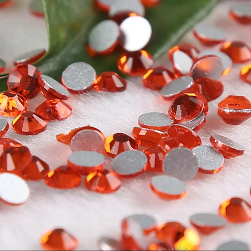 1440 шт. декоративные блестки SS3 для ногтей без горячей фиксации|rhinestone rivet|crystal rhinestone