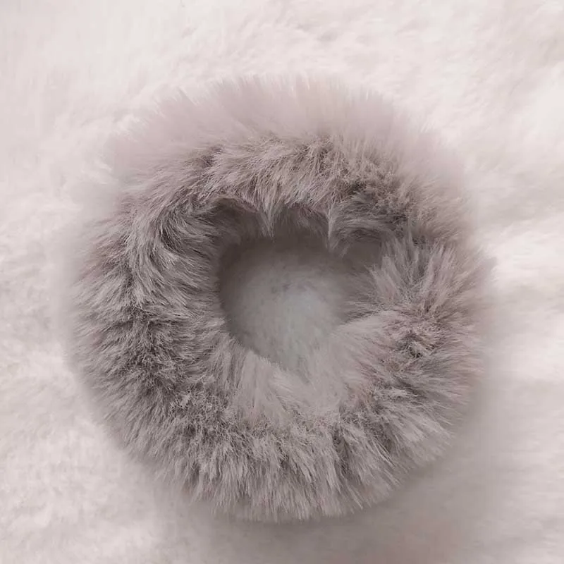 Новая мода Имитация волос Резиновая лента веревка для искусственный мех