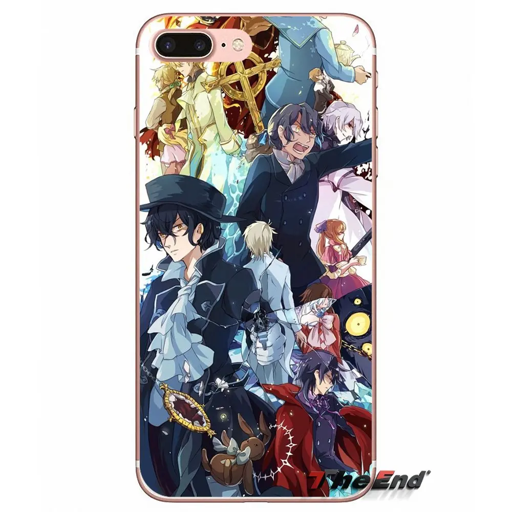 Чехол для iPhone X 4 4S 5 5S 5C SE 6 6S 7 8 Plus Samsung Galaxy J1 J3 J5 J7 A3 A5 2016 2017 Pandora Hearts alice and oz hugging|for