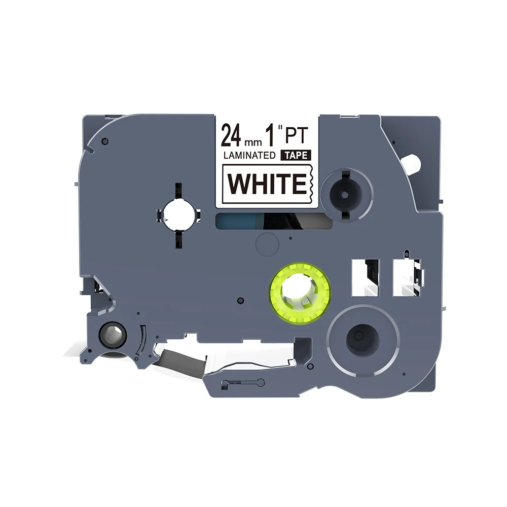 Совместимость с Brother P-touch Label Tape Tze-251 24 мм черный белый 5 шт. tze tz251 ламинированная