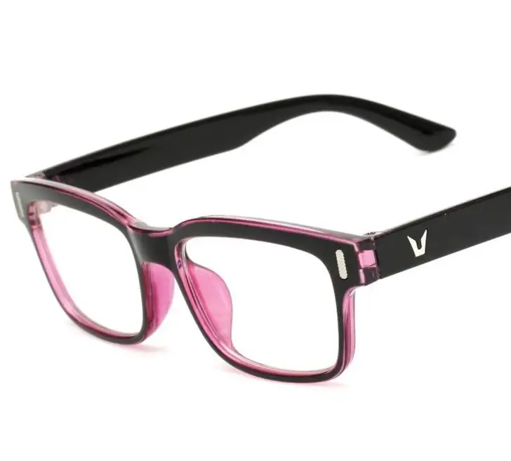 N56 винтажные v образные Брендовые очки оптическая оправа женские ретро с