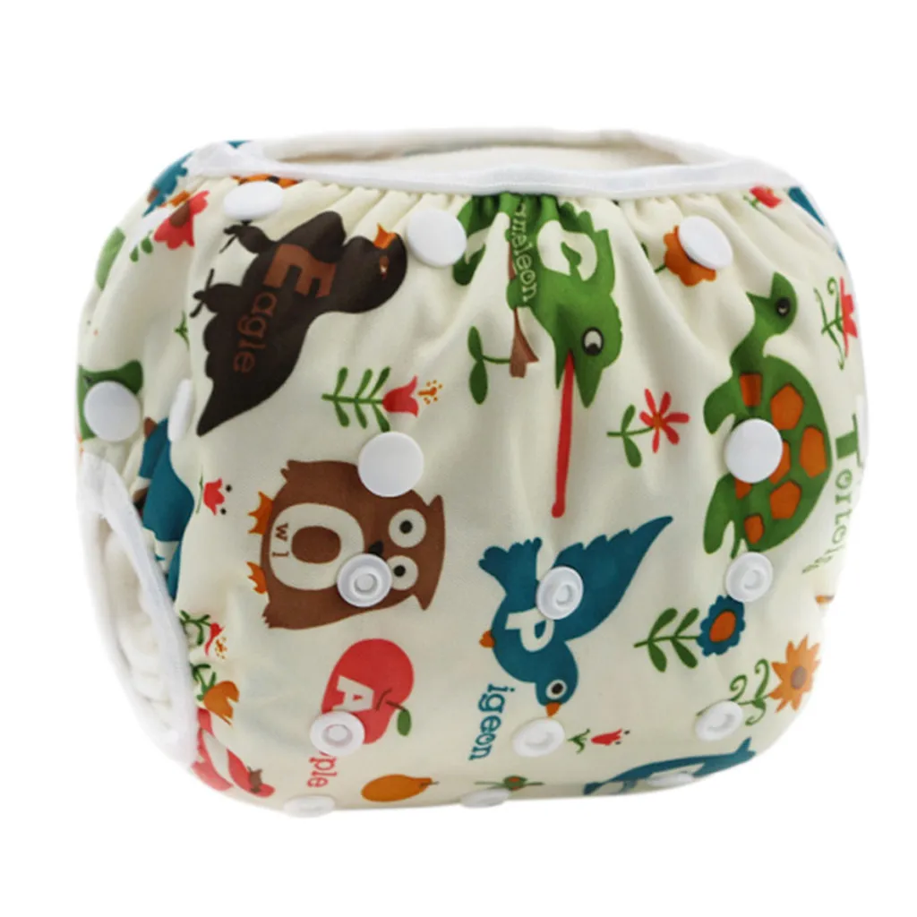 Милые детские водонепроницаемые подгузники для плавания штаны бассейна унисекс