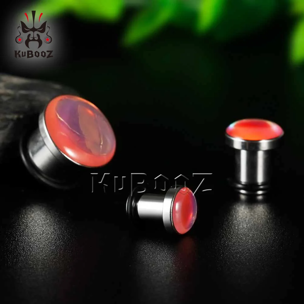 KUBOOZ, серьги из нержавеющей стали, для пирсинга тела, модный подарок для женщин и мужчин